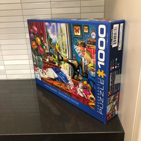 Eurographics Sewing Memories 1000 piece puzzle - Picture 2 of 9